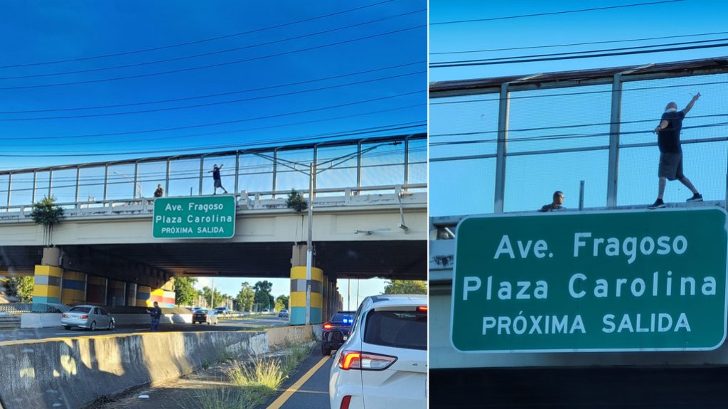 Video Hombre Se Lanza Desde Un Puente En La Baldorioty