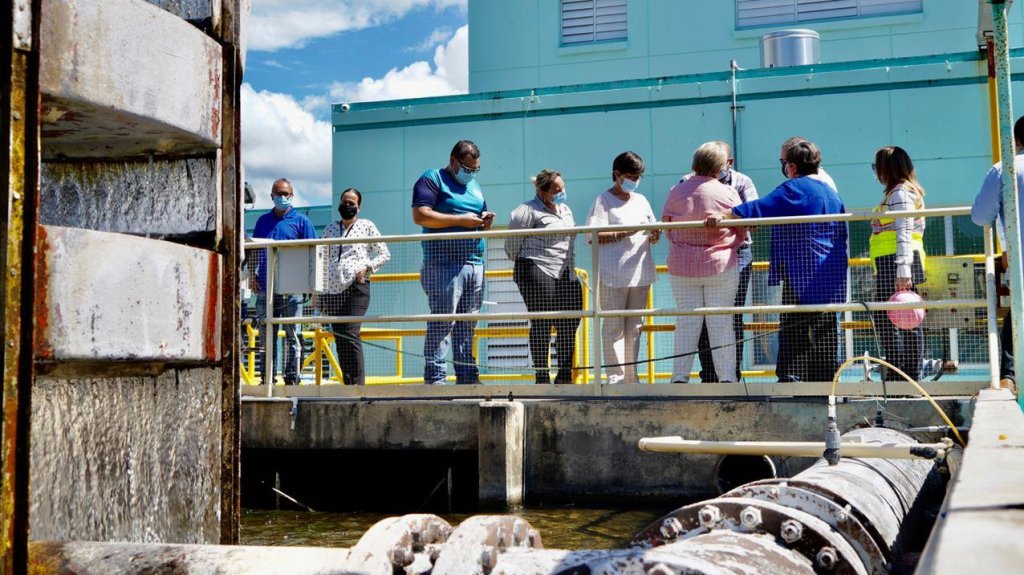  AAA realiza mejoras en la planta de filtros Garzas en Adjuntas 