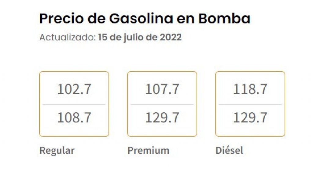  DACO publica precios máximos de gasolina de marca 