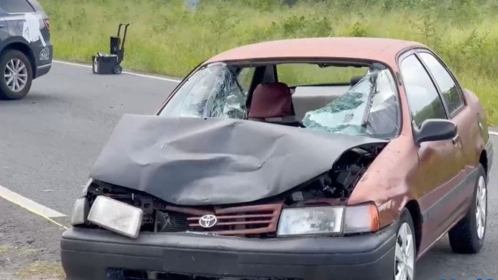  Video: conductor distraído transita por le paseo en Salinas y mata un peatón 