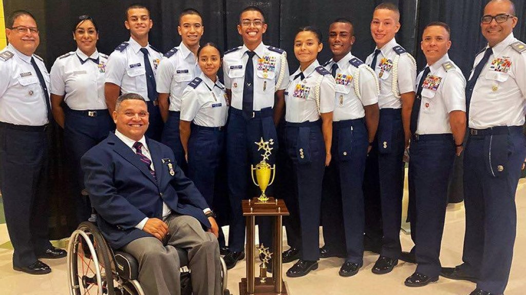  Cadetes de Patrulla Aérea Civil de PR ganan campeonato en competencia nacional 