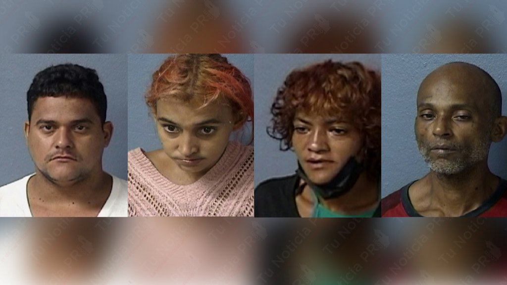  Cuatro arrestados por drogas en allanamiento en Fajardo 