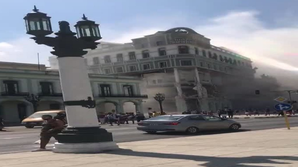  Video: Ahora reportan explosión en hotel de Cuba 