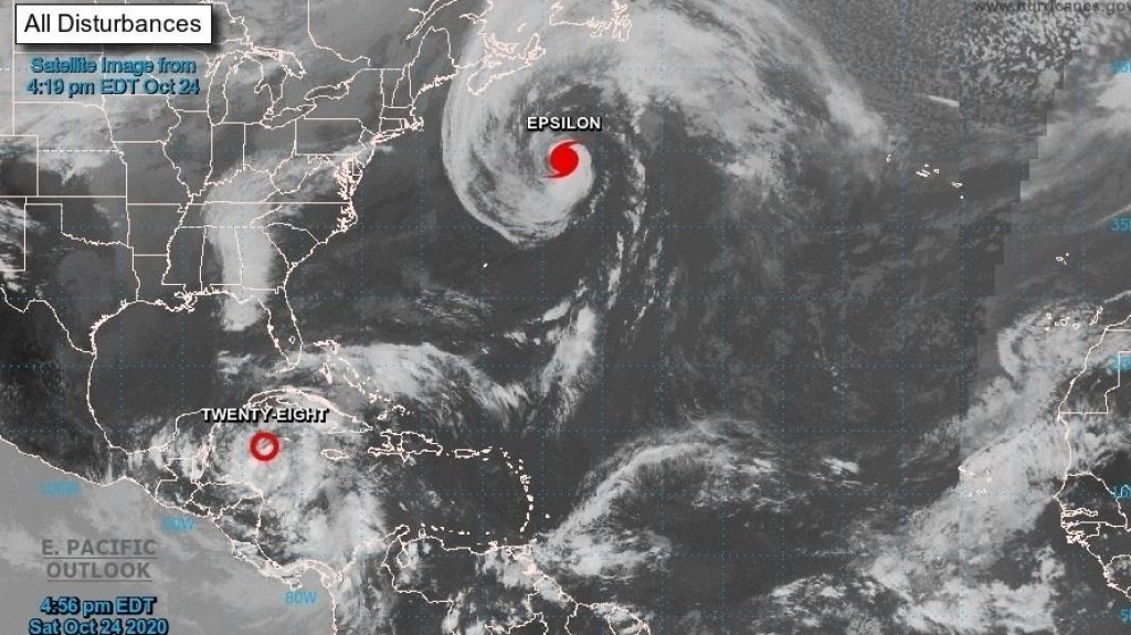  La tormenta tropical Zeta aumenta la fuerza de sus vientos rumbo a Yucatán 