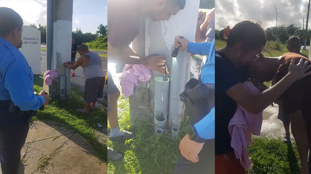  Video del momento en que un joven rescata un Lindo Gatito en Guayama 