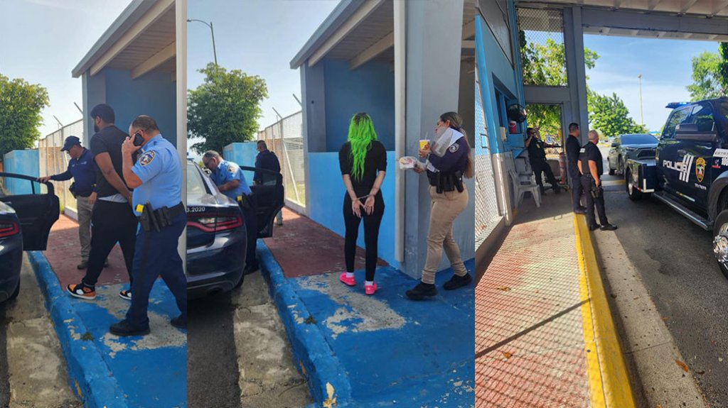  Llegaron a la cárcel de Ponce con drogas en el carro y salieron arrestados 