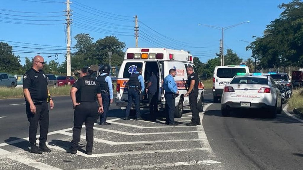  Video: Mujer se sienta en medio de la carretera en Mayagüez a hablar por celular 