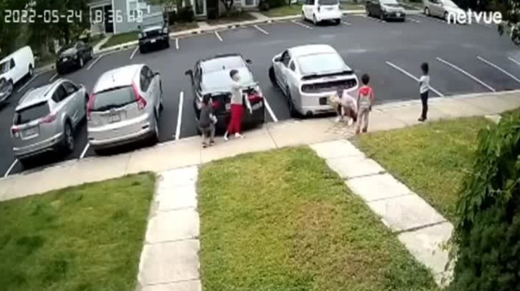  Viral video donde disparan desde un vehículo contra menores en Virginia 