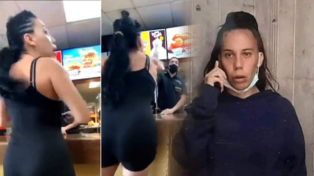  Video: Momentos en que mujer involucrada en altercado en Burger King se presenta en el tribunal 