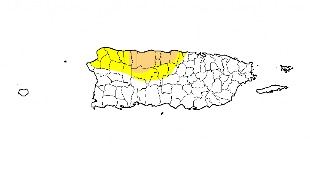  Leve reducción en el nivel de sequía en Puerto Rico 
