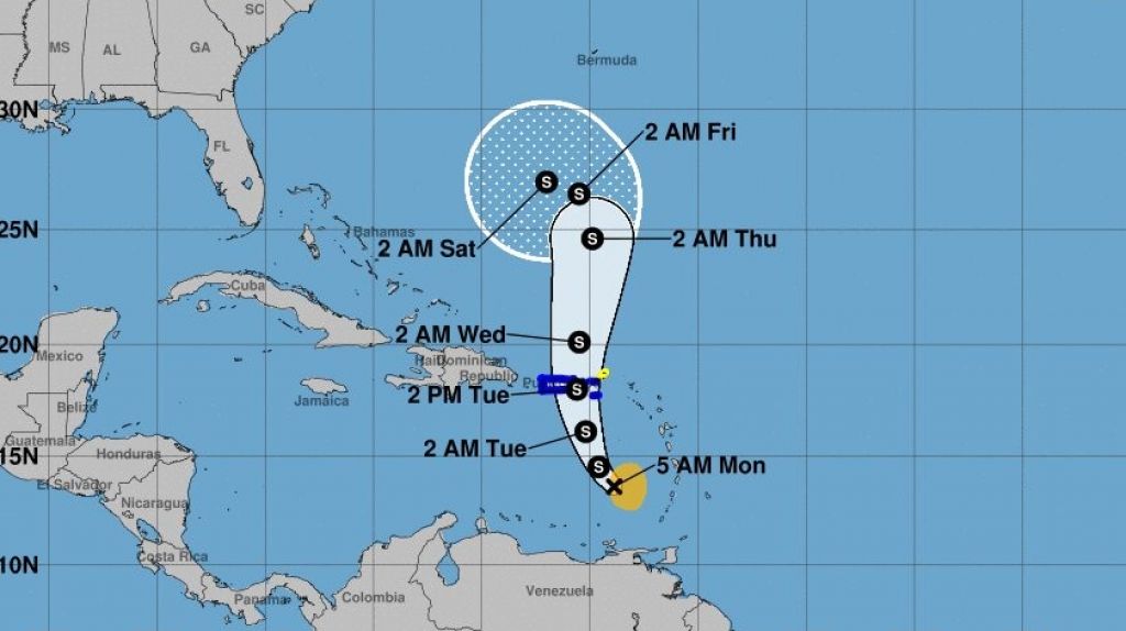  Emiten aviso de tormenta tropical para Puerto Rico, Vieques y Culebra 