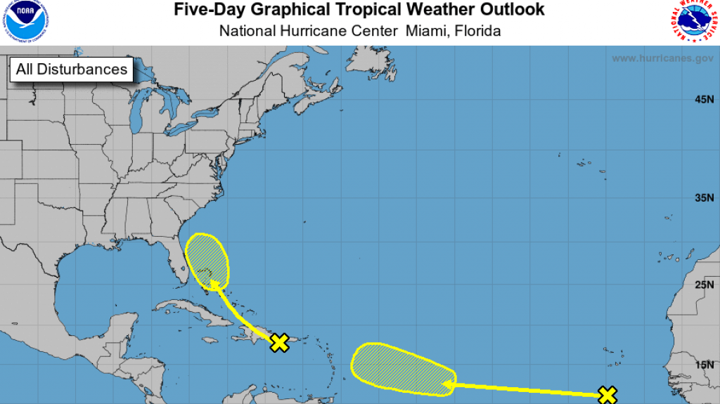  Sin mayores cambios la actividad tropical en el Atlántico 
