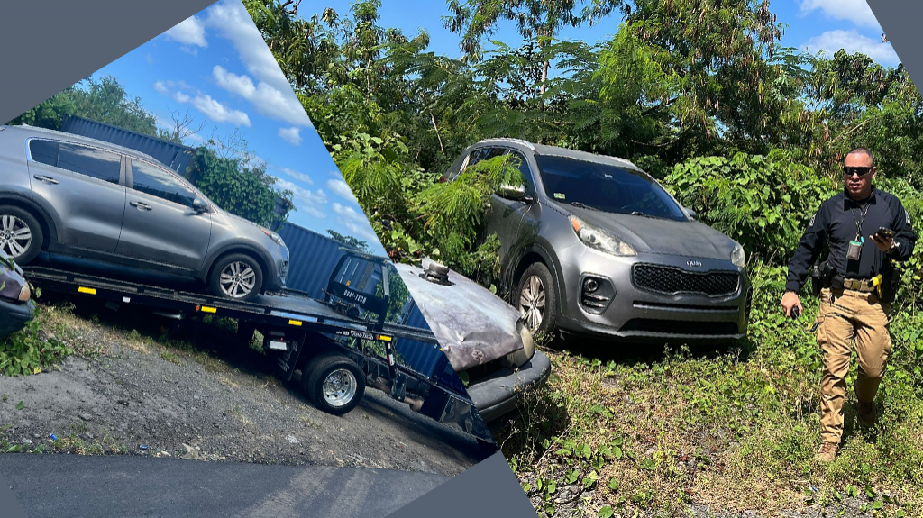  Recuperan vehículo robado en Santurce 