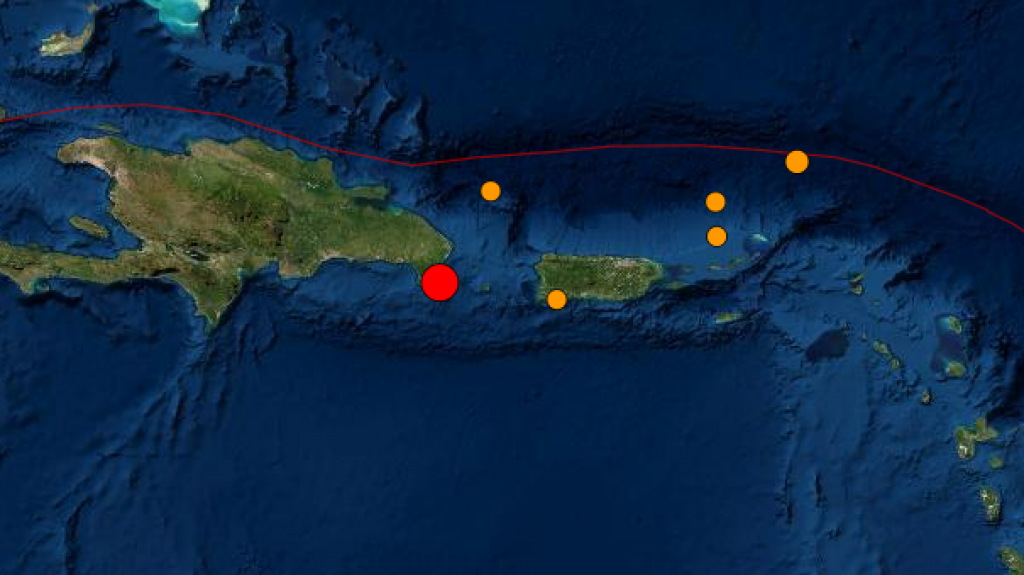  Red Sísmica reporta un temblor de magnitud 5 que fue sentido en varios pueblos de Puerto Rico 