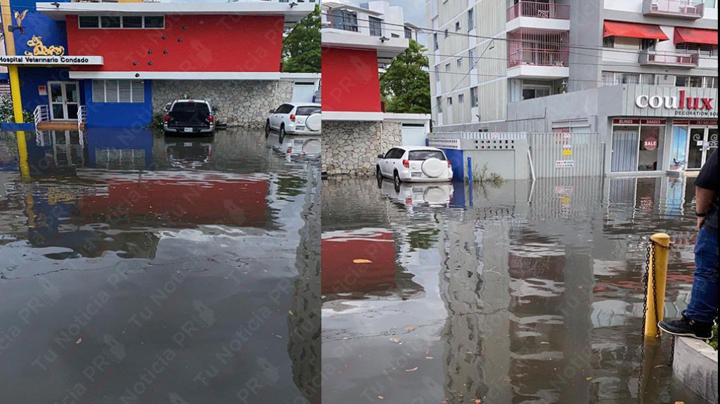  Video: Intensas lluvias dejan a Condado bajo agua 