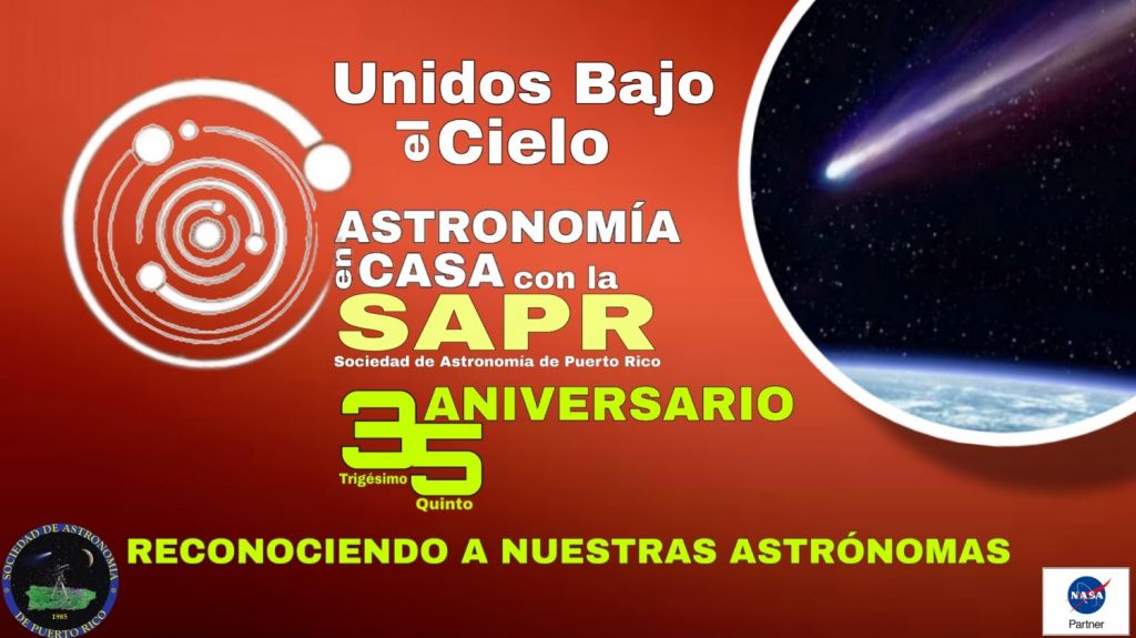  Sociedad de Astronomía de Puerto Rico celebrará su 35° aniversario con una exhibición virtual 