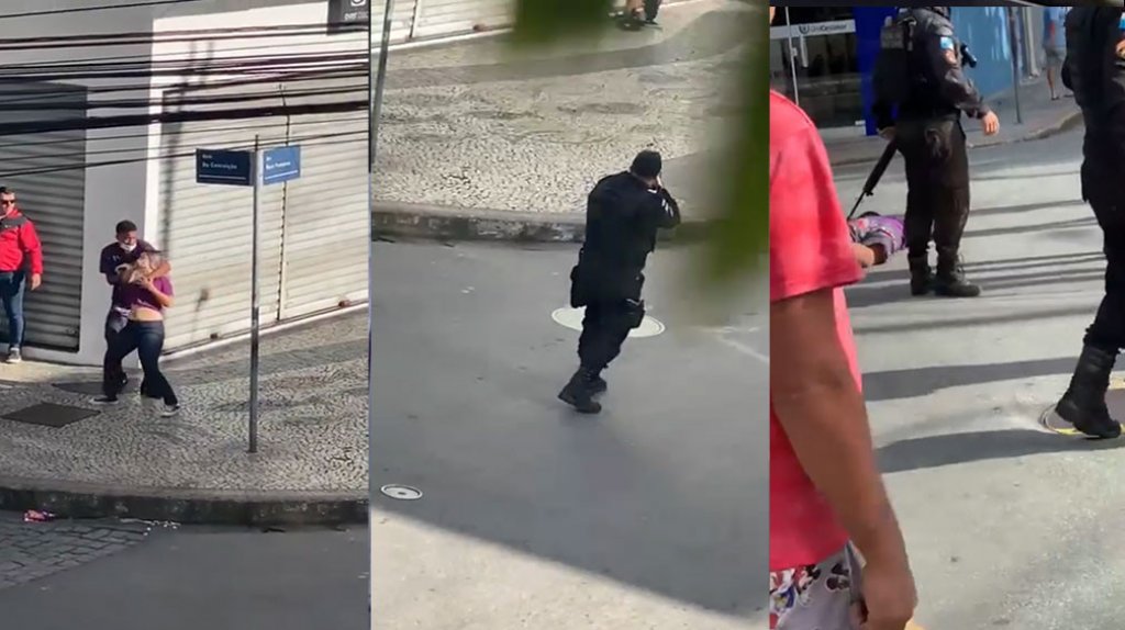 Impactante Video Del Momento En Que La Policía De Brasil Le Salva La ...