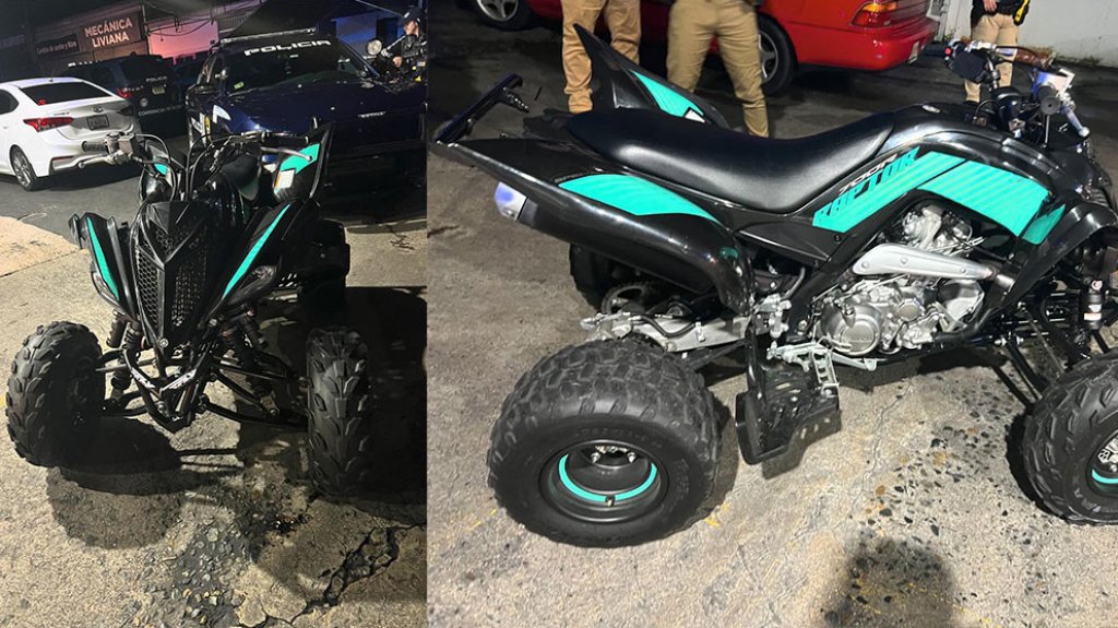  Vacilaba en su “Raptor 700 del 2023” sele fue a la huida a los guardias en Humacao y lo perdió 