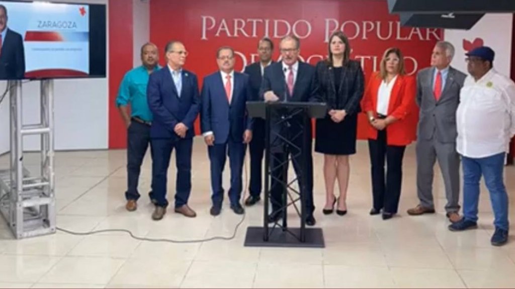  Junto al presidente del Senado, Juan Zaragoza anuncia su candidatura a la gobernación y busca un espacio dentro de la Junta de Gobierno del PPD 
