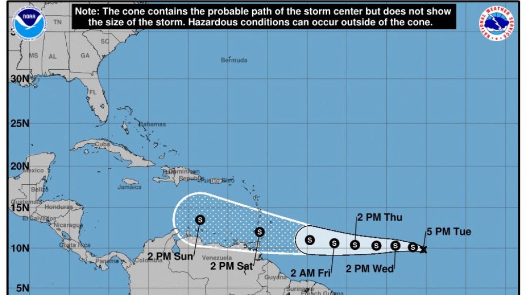  Se forma la depresión tropical #7, pasaría al sur de la Isla este fin de semana 