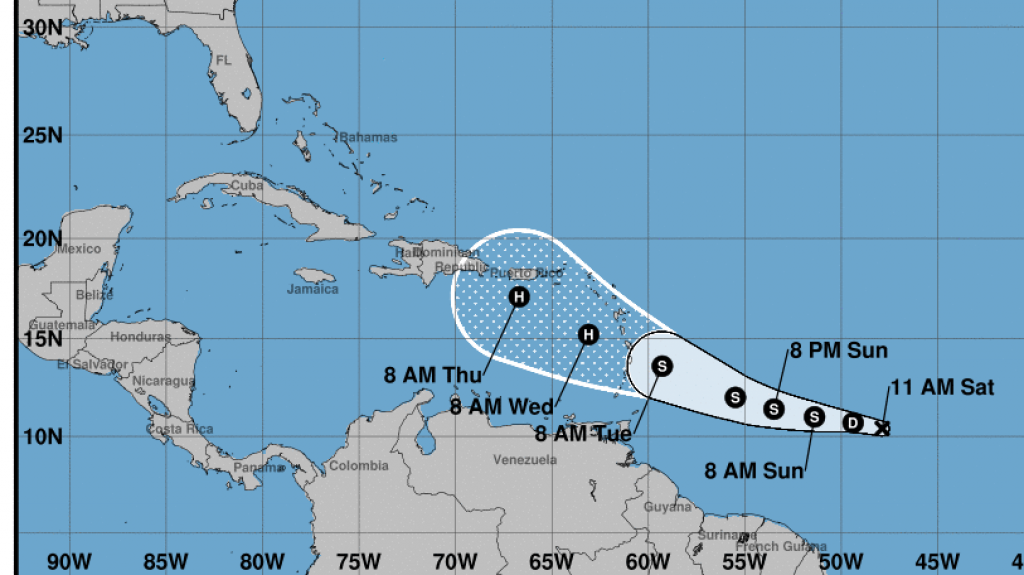  Se desarrolla el quinto ciclón de la temporada; tendrá ruta hacia el Caribe 