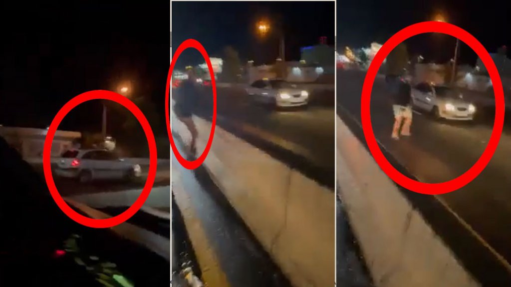  Video: Ciudadanos esta noche en la Baldorioty evitan que conductora en contra del transito tenga un accidente 