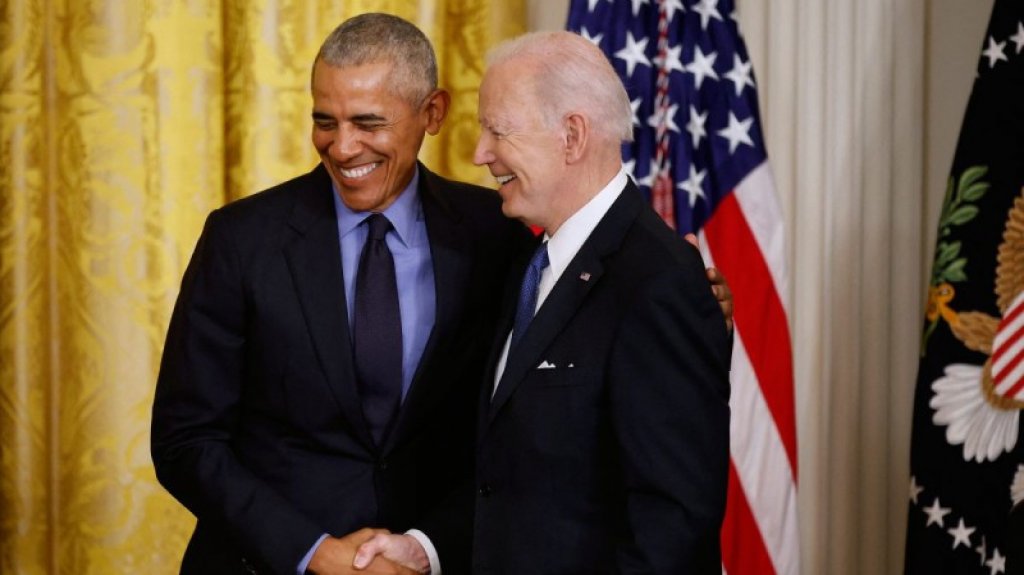  Obama visita a Biden en la Casa Blanca 