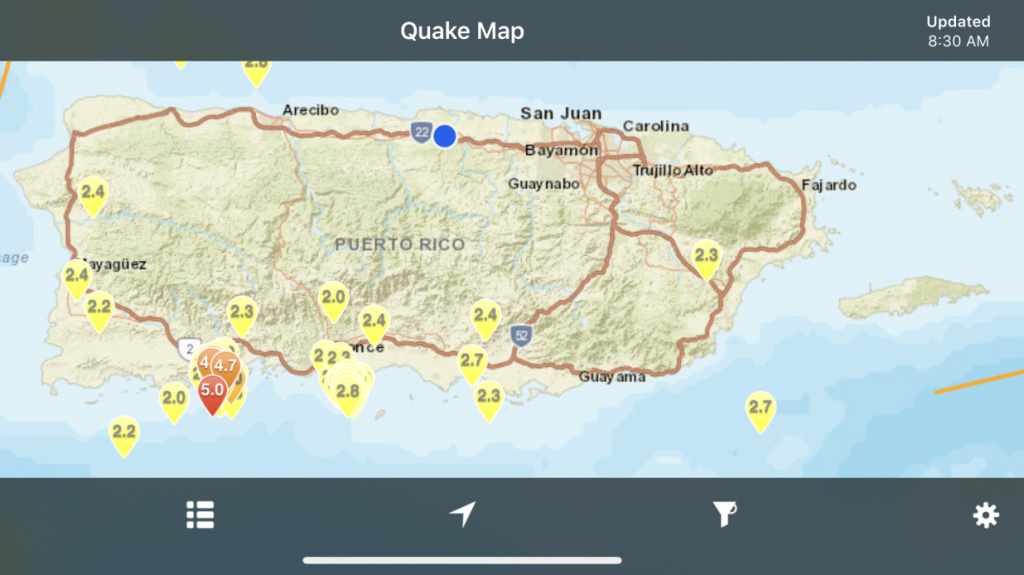  Sobre 150 sismos se han detectado; 35 de ellos se han localizado 