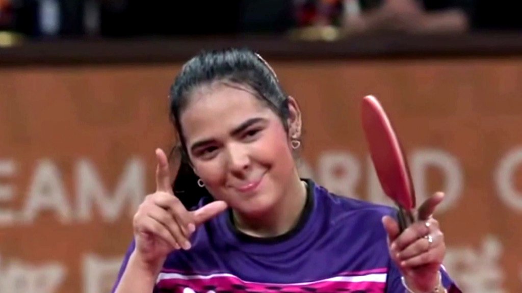  Video: Adriana Díaz sorprende al mundo del tenis de mesa al derrotar a Wang Manyu, la #2 del mundo 