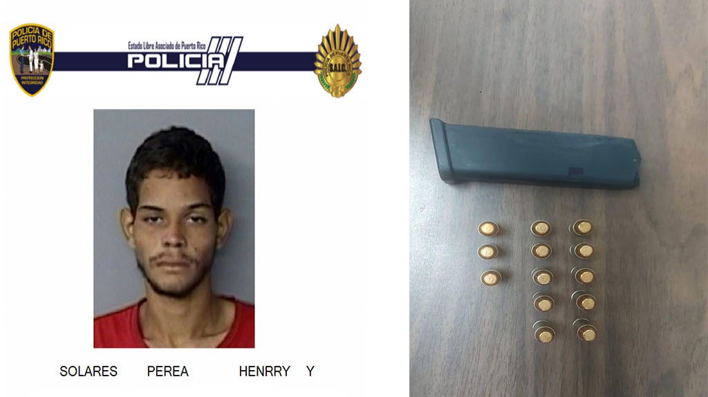  Ala cárcel joven de 20 años arrestado con municiones en Añasco 