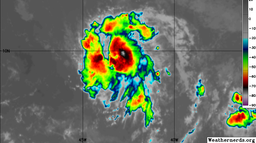  Depresión tropical #7 se fortalece a tormenta; su paso sería al sur de la isla entre domingo y lunes 