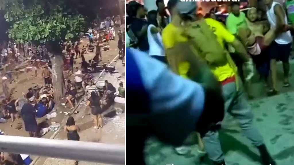  Video:Un tiroteo deja dos muertos y 19 heridos un suburbio de Río de Janeiro durante el carnaval 