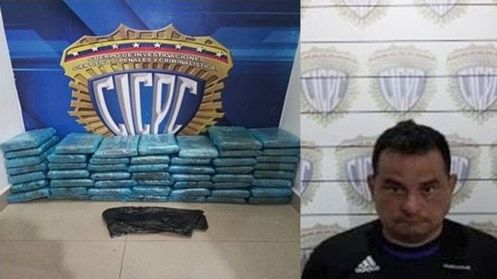  Capturan a hombre en Venezuela que engañaba a narcos con paquetes falsos de cocaína 