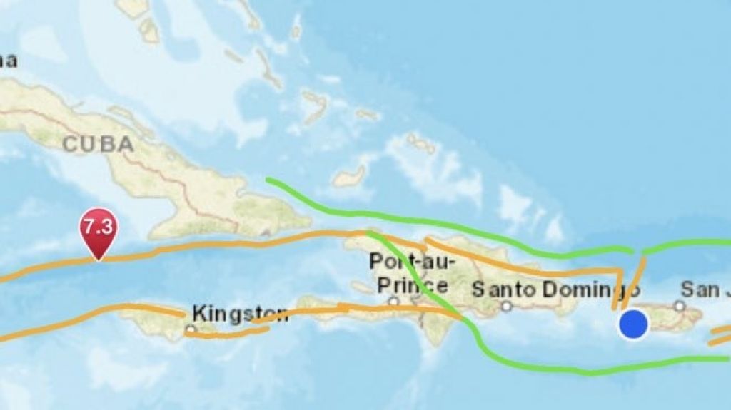  Fuerte terremoto se registró al noroeste de Jamaica; informan no hay aviso de tsunami para P.R. 