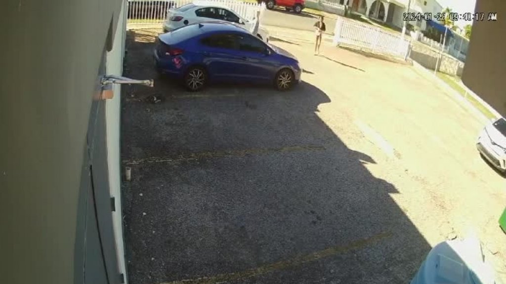  En video momento en que dos mujeres roban un auto en Juana Díaz 