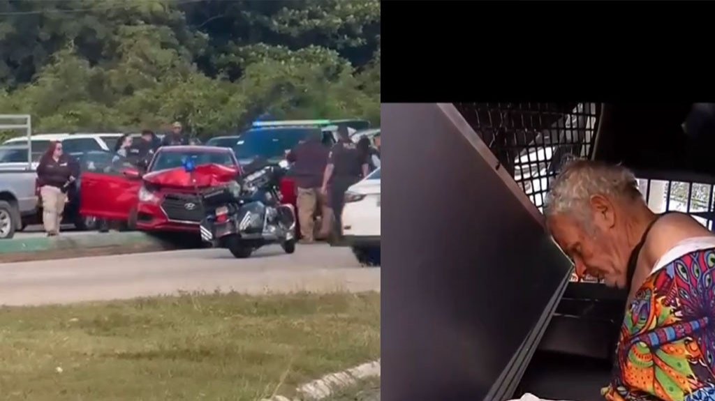  Video: Momento en que esposan a turista que provoco persecución de Carolina a Fajardo 