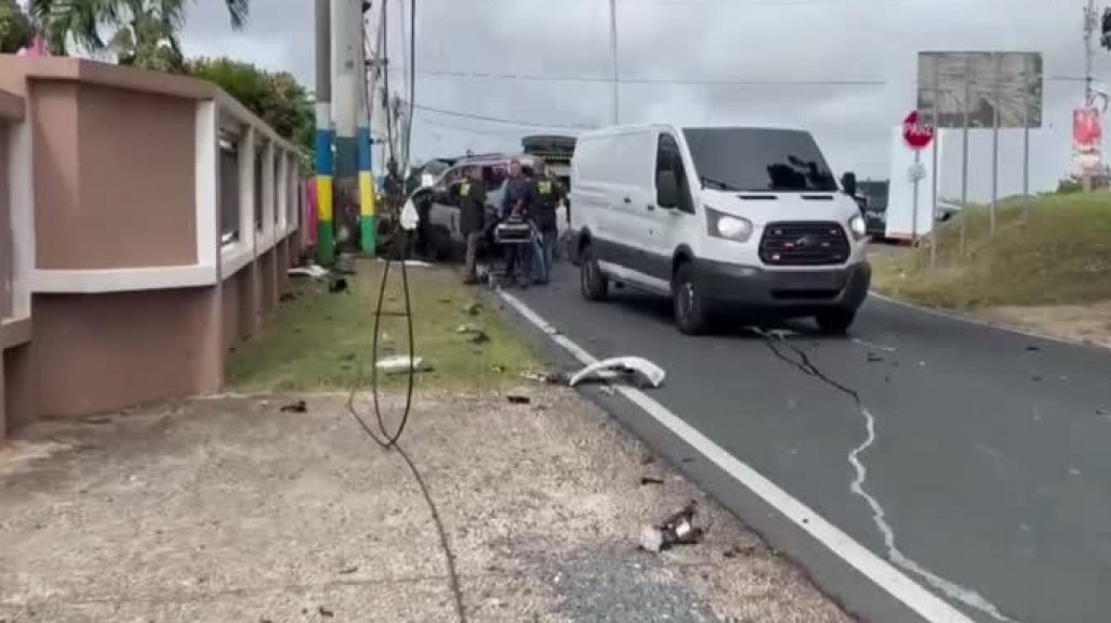  Video: Identifican a conductor que murió luego que su auto se prendiera en fuego en Hatillo 