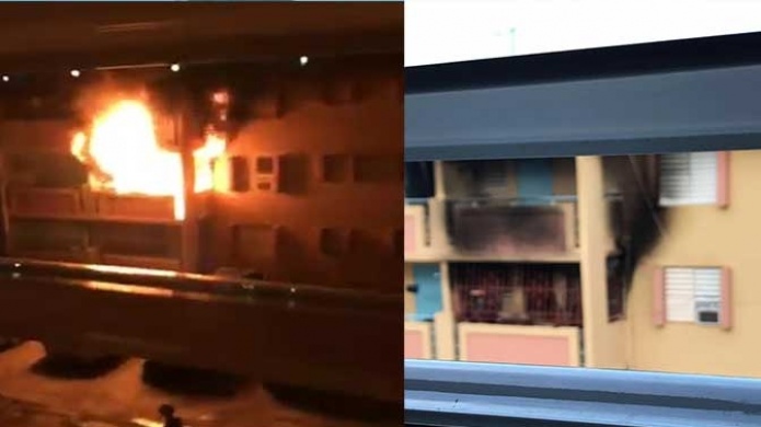 Planta eléctrica se prende en fuego dentro de apartamento de un residencial de San Juan