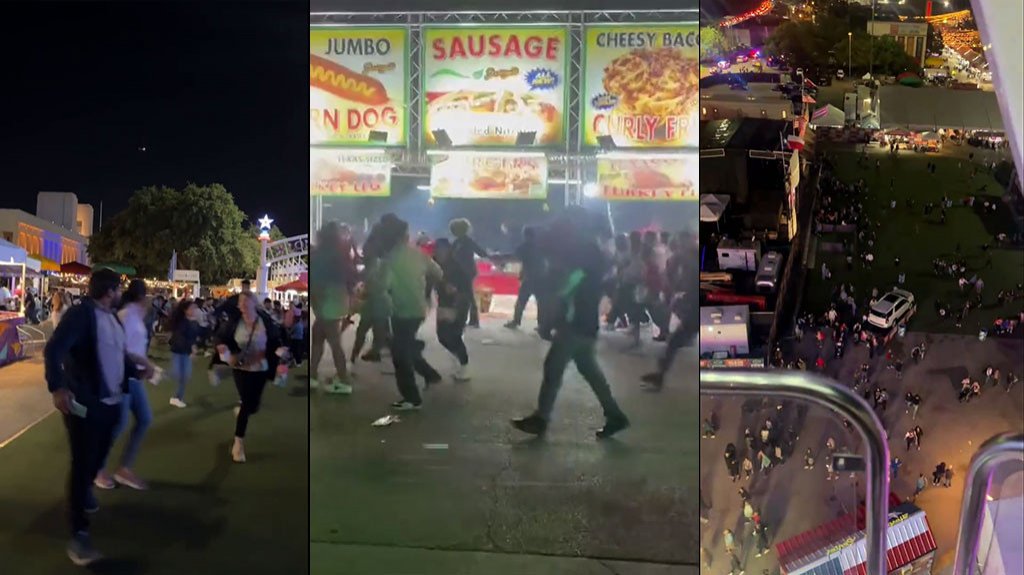  Video:Tiroteo en una Feria en Texas desencadena caos y pánico 