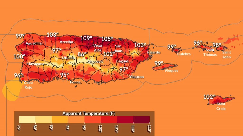 Emiten advertencia de calor para municipios del norte central 
