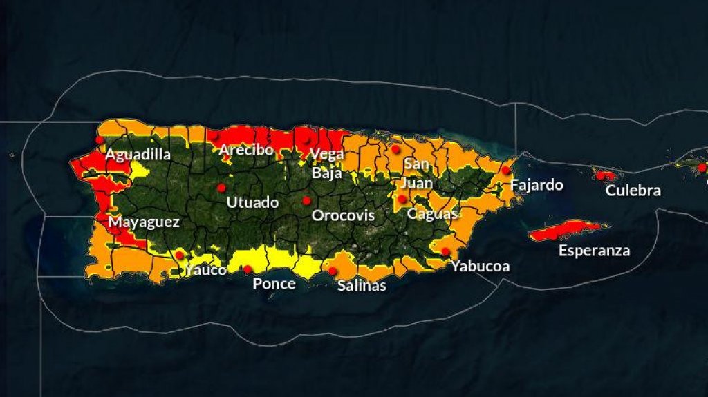  Emiten alerta de calor extremo para zonas de Puerto Rico 