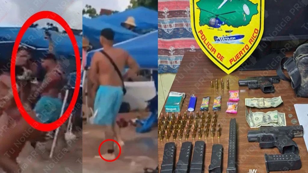  Video: Delincuente que disparó en playa de Vega Baja cumplía probatoria federal 