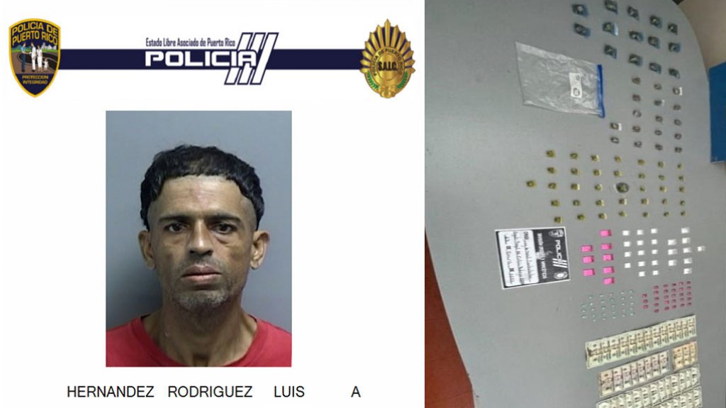  Arrestado con drogas en Ponce 