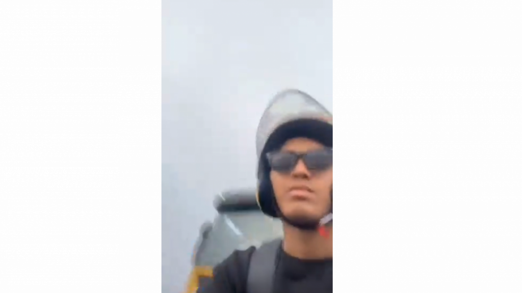  Video: Conductor de motora graba su ultimo video sin darse cuenta 