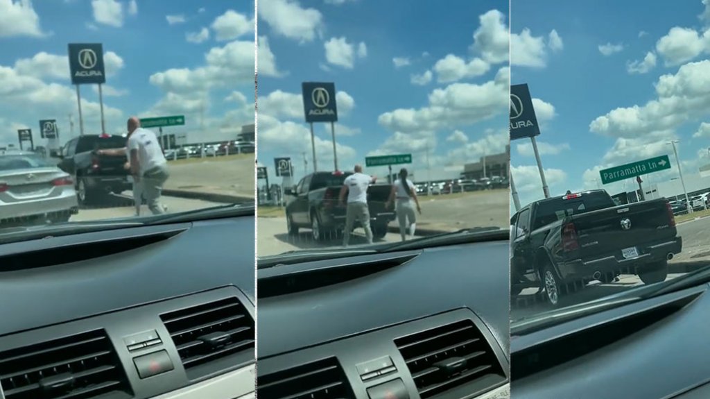  Video: Mujer en Texas le dispara a un auto con un niño en el asiento trasero 