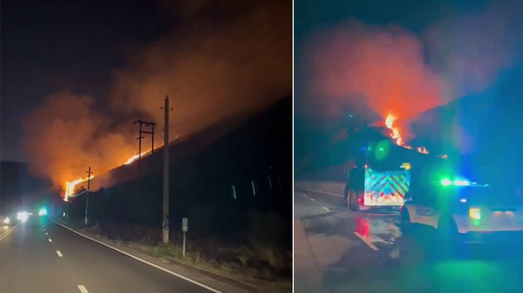  Video: Incendio en Zona del Monte cerca de Carretera 116 en Guánica 
