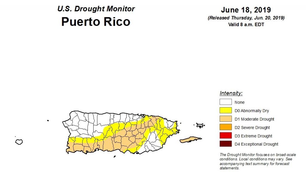  Se duplica cobertura de la Isla bajo condiciones de sequía moderada 