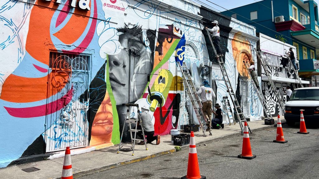  Video: Regresa “Santurce Es Ley” este fin de semana con el desarrollo de murales y el estreno de un parque de esculturas 