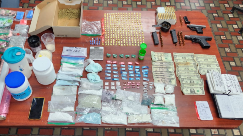  Arrestado en Aguadilla con armas, municiones y drogas 