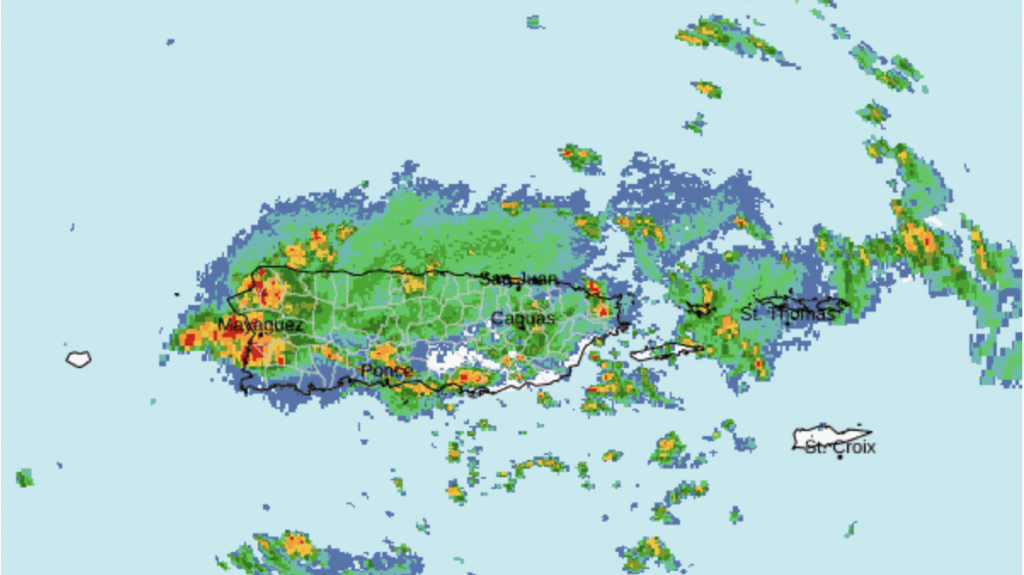  Advertencia de inundaciones para Cabo Rojo hasta las 4:45 de la tarde 